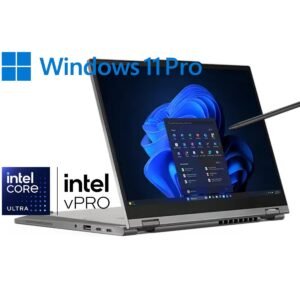 Business Laptop Lenovo ThinkPad L13 2-in-1 Gen 6, Intel Core Ultra 7 255U 5.2GHz, 16GB LPDDR5x-7467, 1TB PCIe SSD Gen 4, 13.3" FHD+ (1920 x 1200) IPS 100% sRGB Touchscreen, w/ Integrated Pen -  Windows 11 Pro - 3 Year Warranty