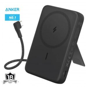 Anker Zolo 10000mAh 30W Magnetic Power Bank with USB C Cable A1685  (Black) - 18 Month Warranty
