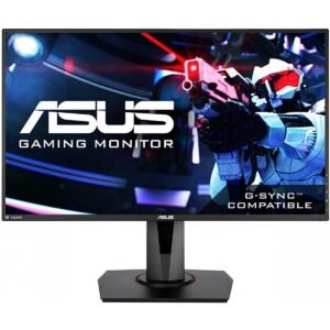ASUS VG248QG 24'' FHD 165Hz (Overclockable) 0.5ms(GTG), TN, G-SYNC Compatible, Flat Gaming Monitor w/ Adjustable Stand & Speakers