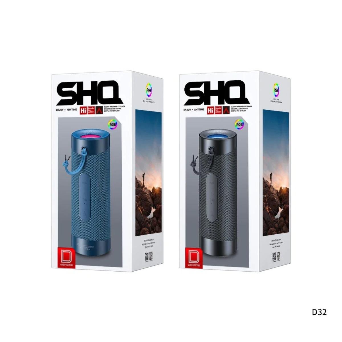 WK Design D32 Outdoor Portable Wireless Speaker - Image 2