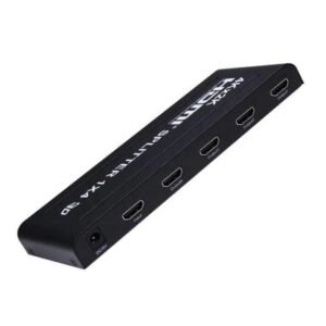 HDMI Splitter / 4 Port Audio Video Amplifier HDCP up to 4K Resolution