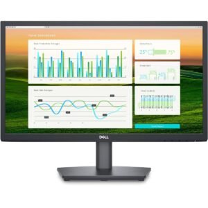 Dell E2222HS 22" Monitor VA Full HD @60Hz,DP/HDMI/VGA Height Adjustment w/ Built in Speakers