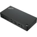 Lenovo ThinkPad Universal USB-C Docking Station, 65W Output Power, 2x 3840x2160 @60 Hz Refresh Rate, Gigabit Ethernet, 2xDisplay Ports, 1xHDMI, 4xUSB Ports - Image 4