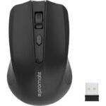 Promate Clix-8 Portable Optical Wireless Mouse with USB Nan Receiver 10m Working Distance, Auto Sleep Function 3 Adjustable DPI Level Mac , Windows