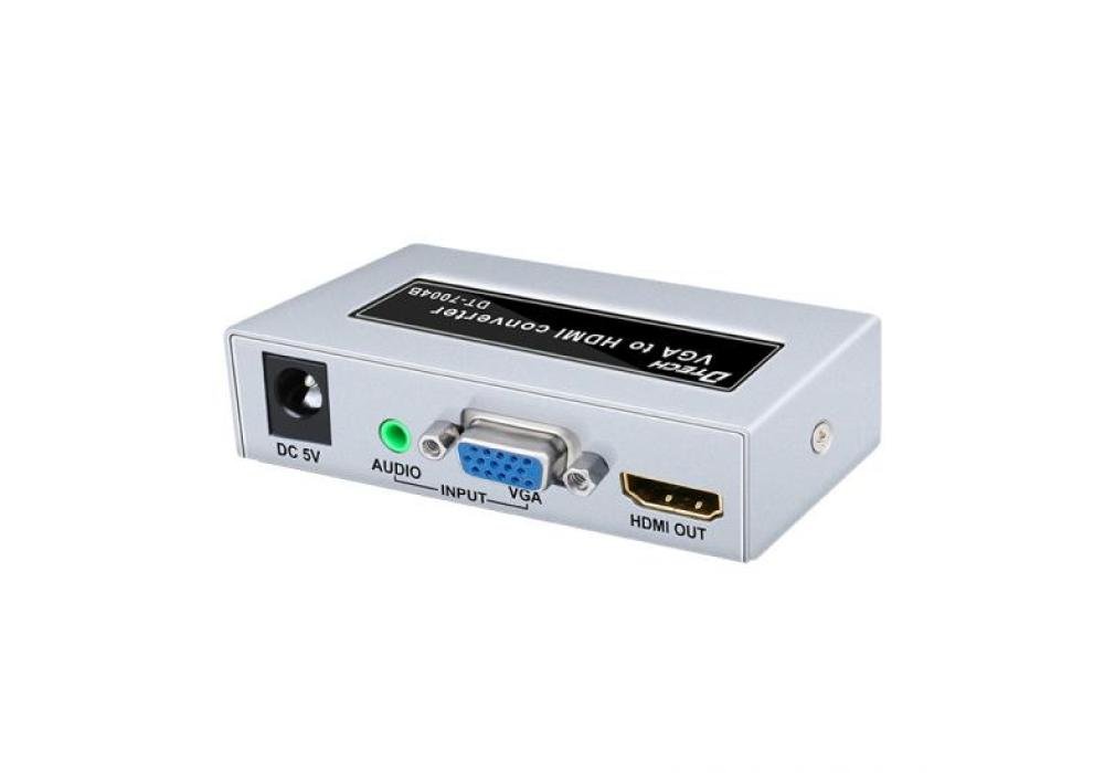 DTECH DT-7004B VGA To HDMI HD Converter Instructions
