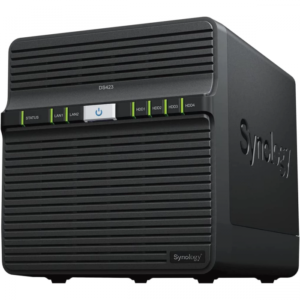 Synology DiskStation DS423 4-Bay Diskless NAS w/ Realtek RTD1619B 4-Core CPU & 2GB DDR4 RAM