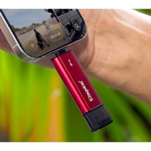 Kingston 1TB Dual USB-A/C Portable SSD | Up to 1050MB/s | USB 3.2 Gen 2