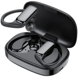 Promate Epic SportFit True Wireless Sporty Ear Buds In-Ear Bluetooth v5.3 ENC Earphones with Noise Cancelling Mic 42H Playback Time - Black