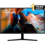 Samsung (U32J590) 32" 4K UHD VA Flat , 60HZ, 4ms (GTG),10Bit, HDR10,, FreeSync Slim Bezels Business Monitor w/ 138% SRGB & 1.07B Colors (Only 2 Left)