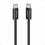 Anker Zolo USB C to USB C Cable, Braided and Dirt-Free Type-C Fast Charging Cable, Slim Connector, for iPhone 17 Series, MacBook (240W) (Black, 6FT) - 18 Month Warranty