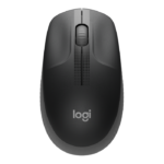 Logitech Wireless Mouse M190 - Full Size Ambidextrous Curve Design, 18-Month Battery with Power Saving Mode, Precise Cursor Control & Scrolling, Wide Scroll Wheel
