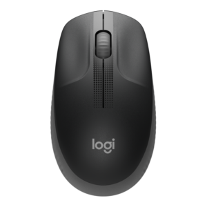 Logitech Wireless Mouse M190 - Full Size Ambidextrous Curve Design, 18-Month Battery with Power Saving Mode, Precise Cursor Control & Scrolling, Wide Scroll Wheel