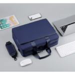 OKADE Bag Laptop Material Polyester Waterproof Heavy Duty   T69 15.6'' -  Blue