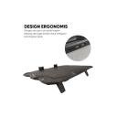 Gaming Laptop Cooling Pad 15.6-17.3 Inch, Laptop Cooler Pad, Laptop Cooling Stand with 5 Quiet Fans and 6 Height Adjustable, Dual USB 2.0 Ports with Blue LEDs - Image 4