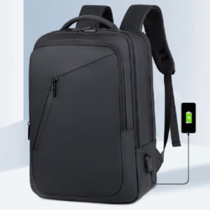 Business Backpack Stylish & Functional multiple compartments With Durable Materials Up to 15.6" Laptop Fits - Black