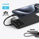Anker Power Bank Power-core 10000mAh 22.5W Portable Charger with USB C Lanyard Cable A1388 (Black) - 18 Month Warranty - Image 2