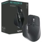 Logitech MX Master 3S - Wireless (Performance) Mouse with Ultra-fast Scrolling, Ergo, 8K DPI, Track on Glass, Quiet Clicks, USB-C, Bluetooth, Windows, Linux, Chrome - Graphite