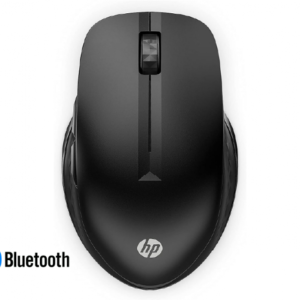 HP 430 Multi-Device Wireless Mouse Dual Bluetooth 5.2 & 2.4 GHz USB Receiver Dongle - 4000 DPI Cursor Tracking, 4 Customizable Buttons