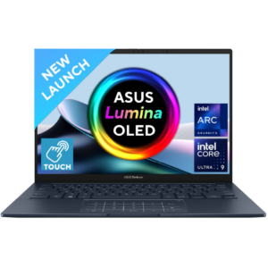 Laptop ASUS Zenbook 14 OLED Light Weight Laptop, Intel vPro® Enterprise Intel® Core™ Ultra 9 Processor 285H Up to 5.4 GHz 14 Inch, 3K (2880 x 1800) OLED TOUCH Ponder Blue - Windows 11 Home