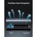 UGREEN M.2 NVMe SSD Enclosure USB 3.2 Gen 2 10Gbps NVMe External Enclosure, Aluminum Tool-free Hard Drive Enclosure USB Type C - Image 3