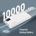 Promate Bolt-10Pro Super-Slim 10000mAh Power Bank 10W USB-C, LED Battery Display and Over Charge Protection -Black - Image 2