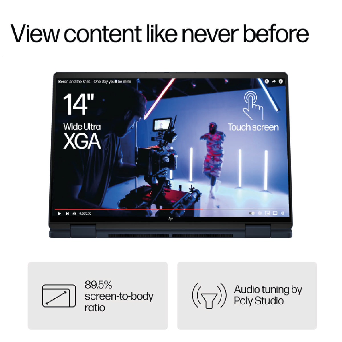 HP Envy x360 2-in-1 Laptop 14-fc0046ne Intel Core Ultra 7 155U Processor 12-Cores With Built-in AI 14" 360 Touch WUXGA 300 nits With Tilt Pen - Atmospheric Blue - Image 7