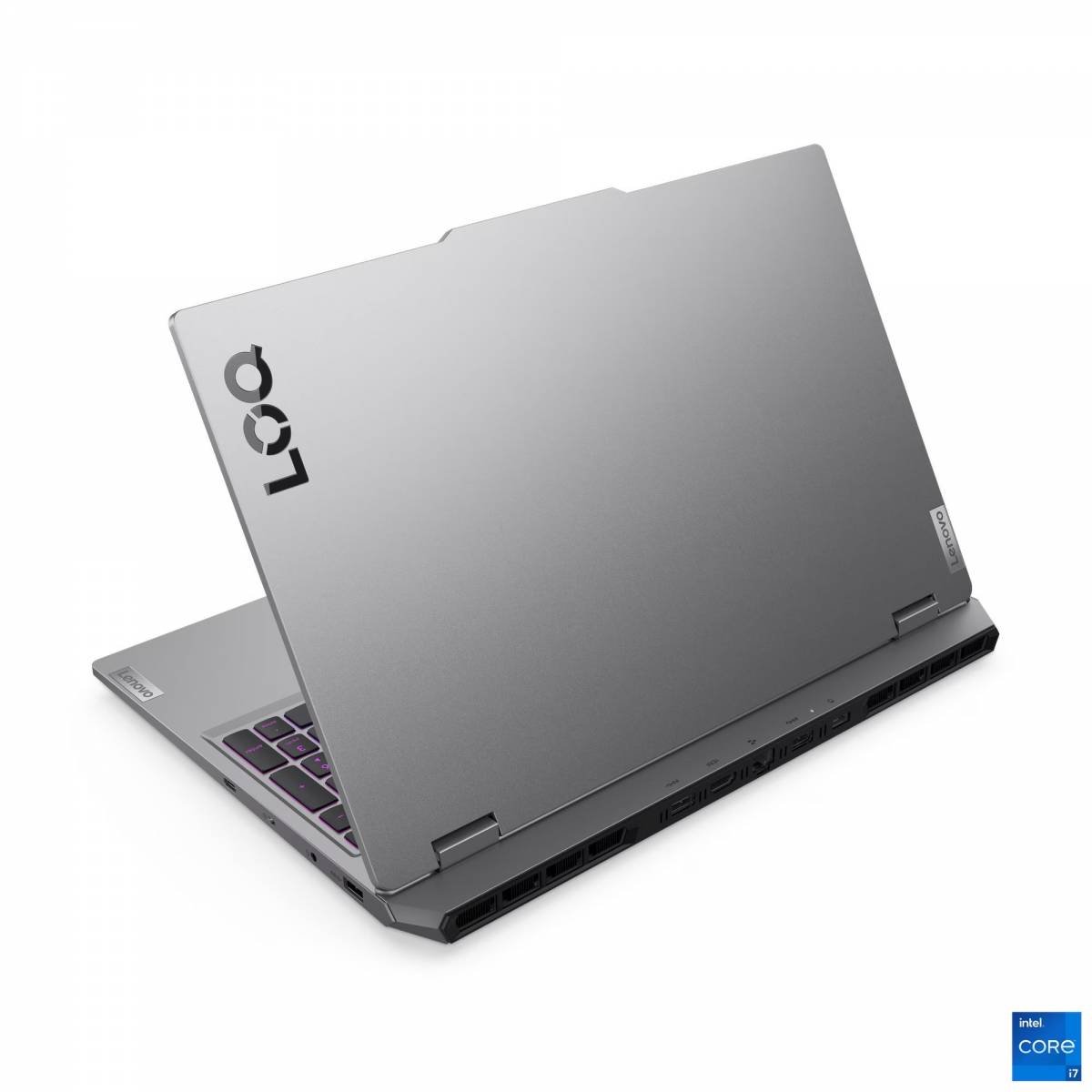 Lenovo LOQ 15IRX10 2025 Gaming Laptop, Intel Core i7-13700HX, NVIDIA GeForce RTX 5050 8GB GDDR7, 24GB DDR5 RAM, 512GB SSD, 15.6" FHD IPS 144Hz Display - Luna Grey - Image 7