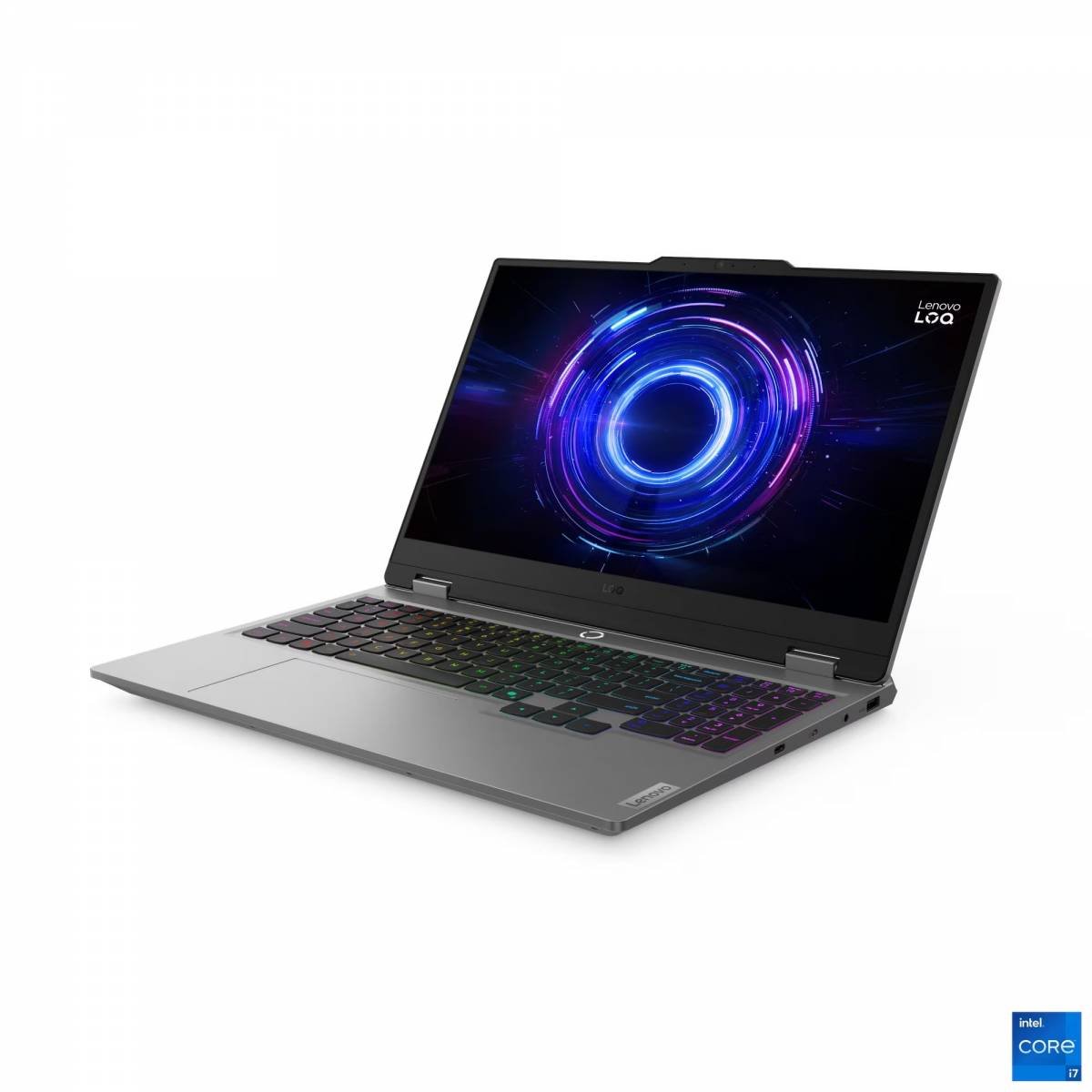 Lenovo LOQ 15IRX10 2025 Gaming Laptop, Intel Core i7-13700HX, NVIDIA GeForce RTX 5050 8GB GDDR7, 24GB DDR5 RAM, 512GB SSD, 15.6" FHD IPS 144Hz Display - Luna Grey - Image 2