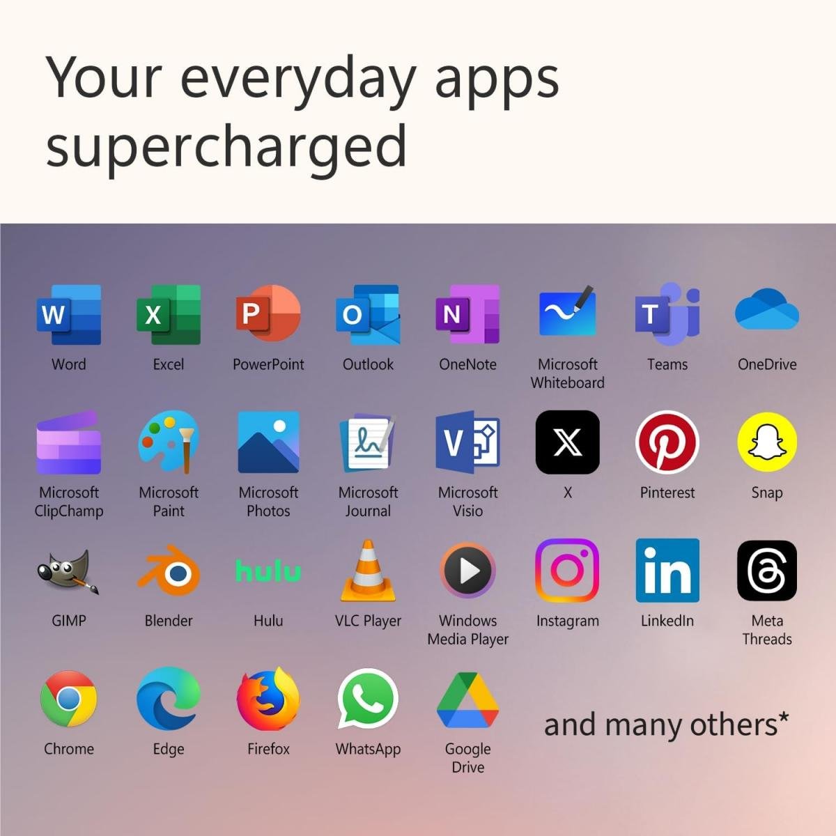 Laptop Microsoft SURFACE 7 X PLUS, Snapdragon X Plus (10 core), Windows 11 Copilot+ PC, 13.8" Touchscreen Display, 16GB RAM, Black - Image 3