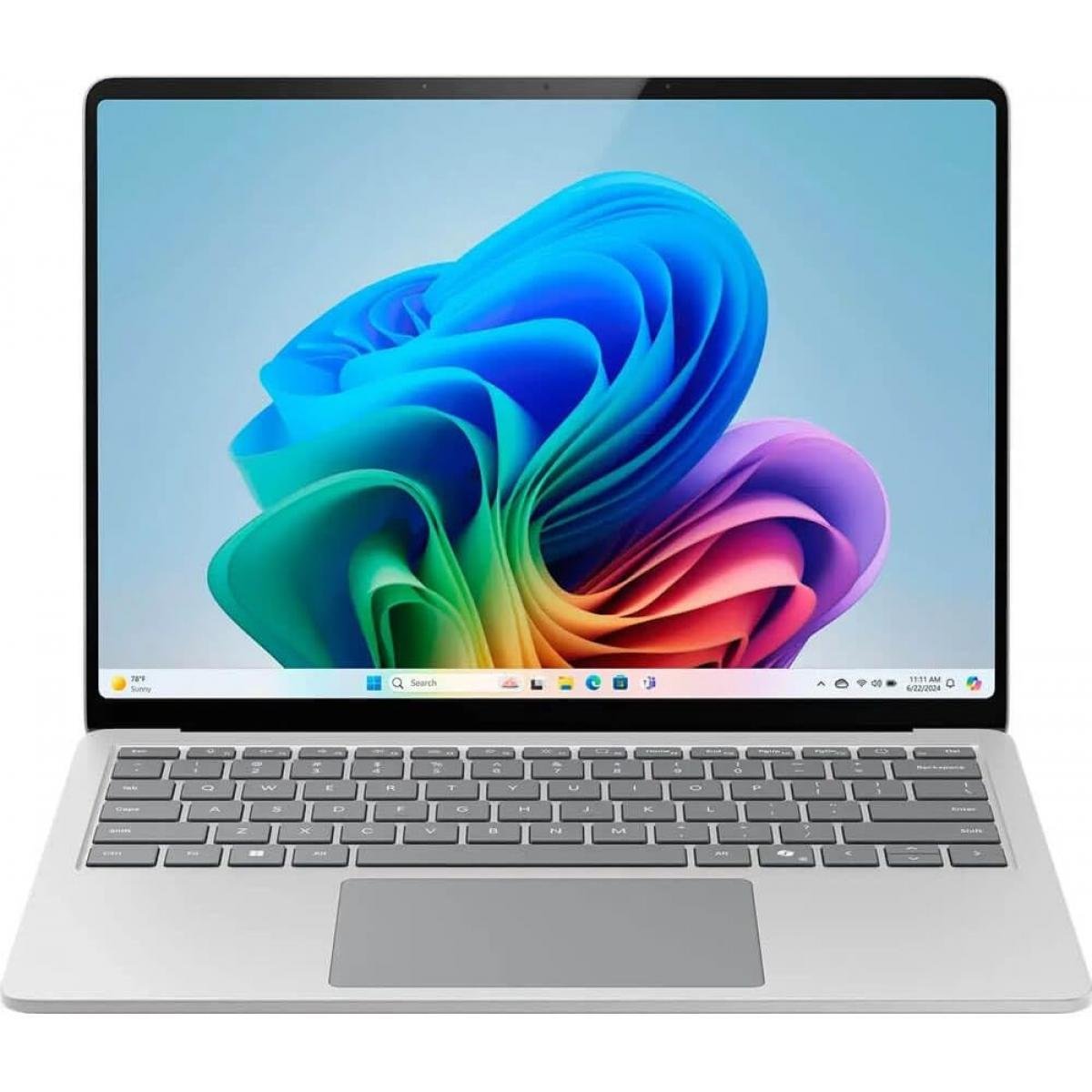 Laptop Microsoft SURFACE 7 X PLUS, Snapdragon X Plus (10 core), Windows 11 Copilot+ PC, 13.8" Touchscreen Display, 16GB RAM, Platinum - Image 2