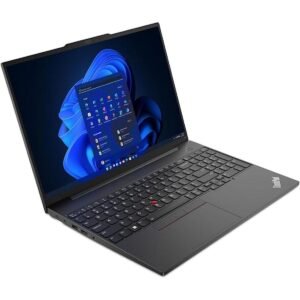 Lenovo ThinkPad E16 Business Laptop | Intel 13th Gen i7-1355U, NVidia MX550 2GB DDR6, 16" IPS WUXGA Topload Case Included | 2 Years Warranty