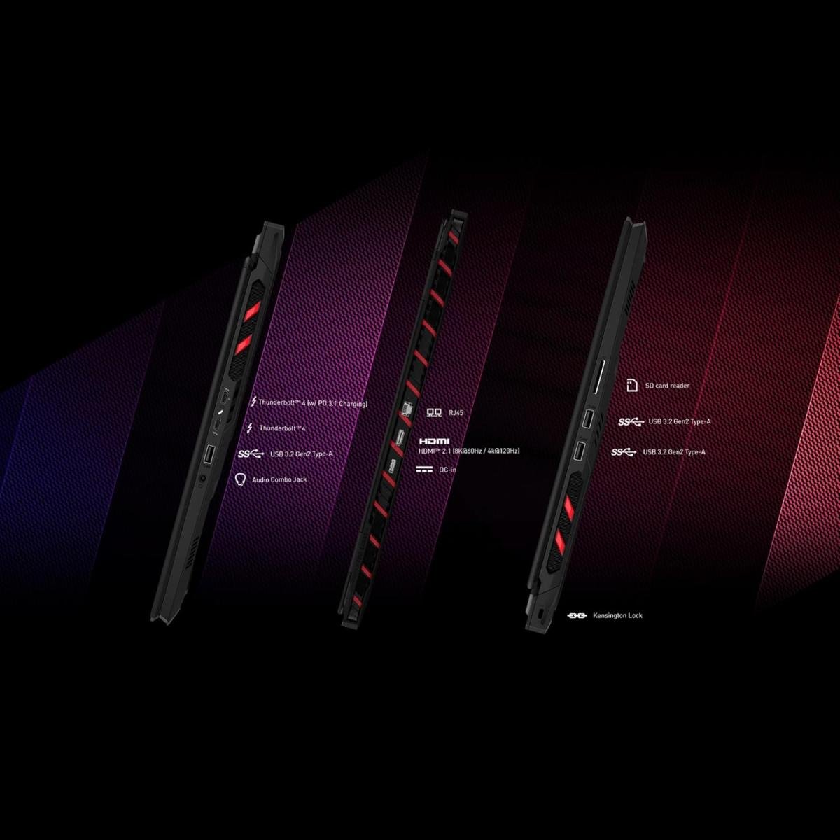 New Laptop MSI Raider 18 HX A14VIG Intel Core i9-14900HX 14Gen 24 Core RTX 4070 8GB, 32 GB DDR5 , 1TB SSD, 18" QHD+ (2560x1600), 240Hz IPS SteelSeries KB w/ TITAN Gaming Backpack WARRANTY 2 YEARS - Image 7