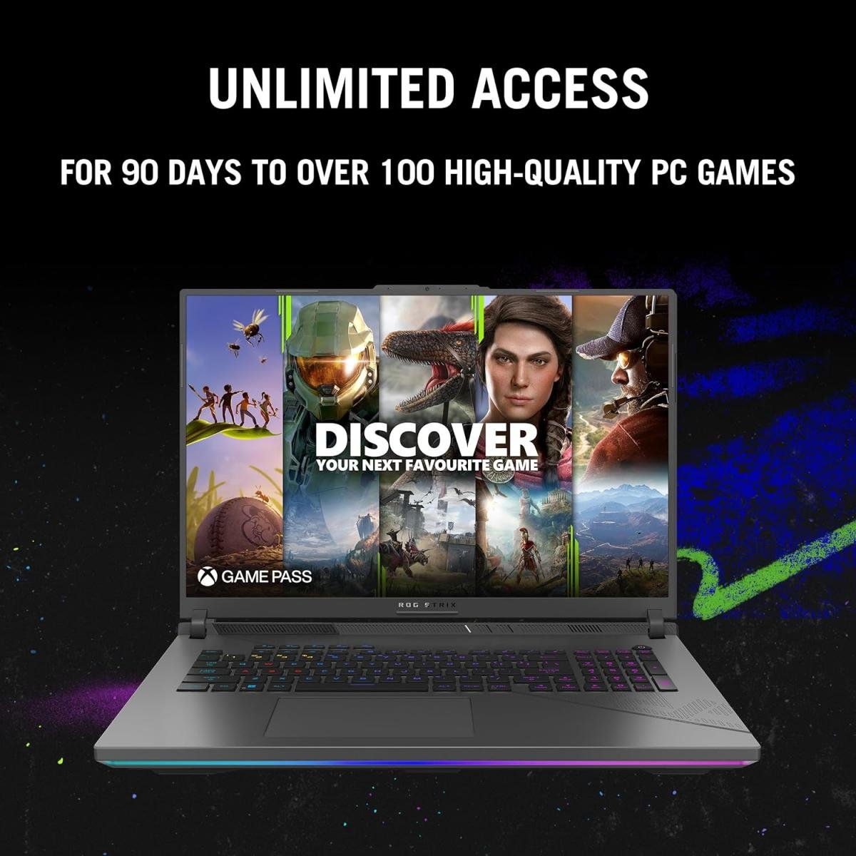 Laptop 2024 ASUS ROG Strix G18, Intel® Core™ i9-14900HX 24-Cores NVIDIA RTX 4080 12GB GDDR6, 18" 2.5K, 240Hz - ECLIPSE GRAY | 14th Generation - Image 5