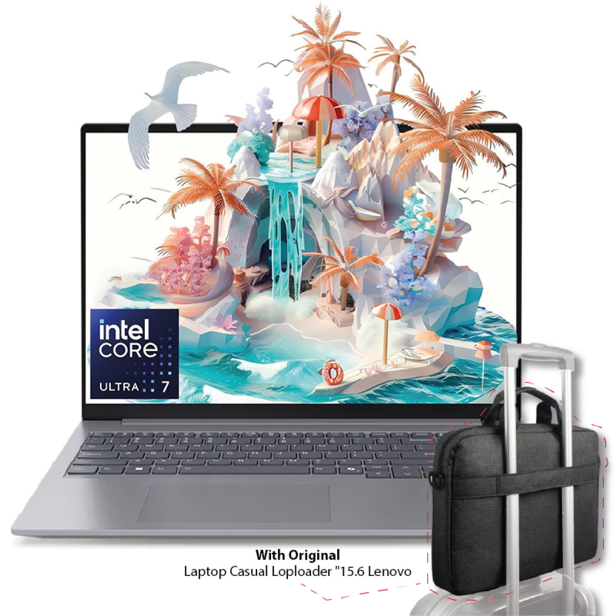 Laptop Lenovo ThinkBook 16 G7 IML Intel Core Ultra 7 155H MaxTurbo 16Cores Integrated AI Boost 16GB DDR5 (Customized) 512GB M.2 16" FHD+ IPS 300nits & Toploader