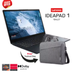 Laptop Lenovo IdeaPad 1 15ALC7 AMD Ryzen™ 5 5500U 8GB DDR4 , 512GB SSD 15.6" FHD - Abyss Blue w/ Casual Toploader Bag