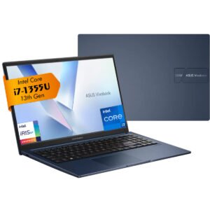Laptop ASUS Vivobook 15 (X1504VA) |Intel® Core™ i7-1355U Processor,  16GB DDR4 (Customized) , 512GB SSD | 13th Generation - Quiet Blue