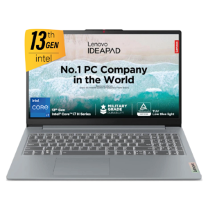 Laptop Lenovo IdeaPad Slim 3 (2024) 13th Gen Intel Core i7-13620H High-Performance 16GB DDR5, 512GB SSD & 15.6" FHD - Gray