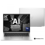 Laptop HP EliteBook 840 G11 NEW AI-Enhanced Light & Powerful For Secure Enterprise Business Intel Core™ Ultra 7 155U,  16GB DDR5,  14" IPS FHD+ Display  Windows 11 Pro  -  Silver