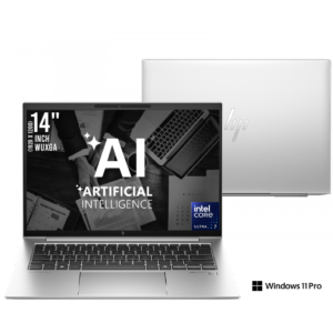 Laptop HP EliteBook 840 G11 NEW AI-Enhanced Light & Powerful For Secure Enterprise Business Intel Core™ Ultra 7 155U,  16GB DDR5,  14" IPS FHD+ Display  Windows 11 Pro  -  Silver