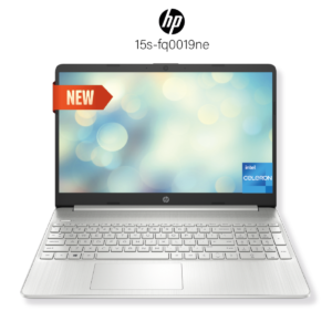 HP Laptop 14s-dq0000ne, Intel Celeron N4120 8GB DDR4, 256 GB SSD, 14" HD (1366 x 768) Micro-Edge, Full-Size Keyboard - Silver