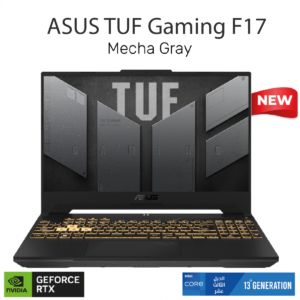 Laptop ASUS TUF Gaming F17 | Intel® Core™ i7-13620H, NVIDIA® GeForce RTX™ 4070 8GB, 32GB DDR5, 17.3-inch FHD Value IPS-level 144Hz - Mecha Gray