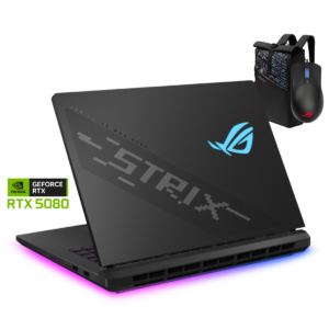Laptop ROG Strix SCAR 16 Intel® Core™ Ultra 9 275HX Processor Up to 5.4 GHz, NVIDIA GeForce RTX™ 5080 Laptop GPU 16GB GDDR7 16-inch 2.5K 240Hz IPS ROG Nebula Display