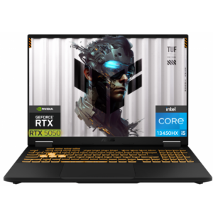 NEW 2025 Laptop ASUS TUF Gaming F16 13th Gen Intel® Core™ i5-13450HX Processor Up to 4.6 GHz NVIDIA® GeForce RTX™ 5050 Laptop GPU 8GB GDDR7 16-inch FHD+ 165Hz IPS-level - Jaeger Gray