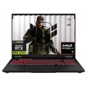 2025 Laptop ASUS TUF Gaming A16 AMD Ryzen™ 7 260 Up to 5.1 GHz Processor NVIDIA GeForce RTX 5060 8GB GDDR7 16GB DDR5 5600 Mhz 16" FHD+ 144Hz - Jaeger Gray