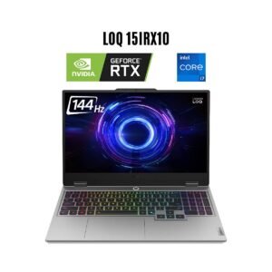 Lenovo LOQ 15IRX10 2025 Gaming Laptop, Intel Core i7-13700HX, NVIDIA GeForce RTX 5050 8GB GDDR7, 24GB DDR5 RAM, 512GB SSD, 15.6" FHD IPS 144Hz Display - Luna Grey