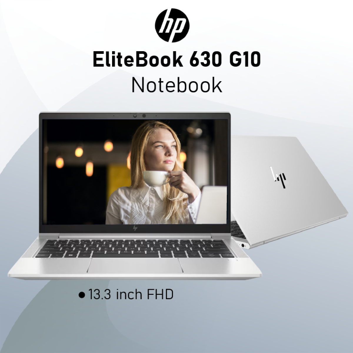 Laptop HP EliteBook 630 13.3 inch G10 Notebook PC (725H5EA) | Intel Core i7-1355U, 16 GB DDR4, 512 GB, 13.3" FHD HP Wolf Security - Silver | 13th Generation