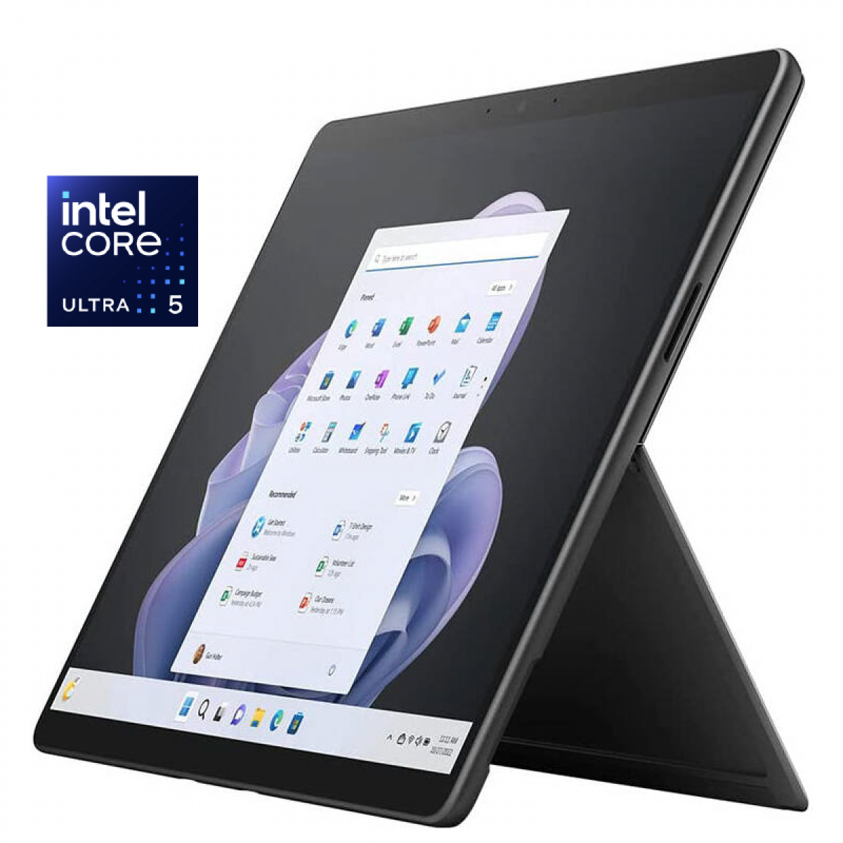 Microsoft Surface Pro 2-In-1 Tablet 10 Core Ultra 5 135U 8GB Ram, 256GB SSD 13" Touch 2K Win 11 Pro Black