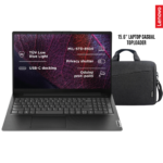 Laptop Lenovo V15 Gen 5 i | Intel Core i5-13420H 13th Gen3.4GHz High-Performance Processor, 16GB DDR5, 512GB SSD, 15.6" FHD, Ethernet (RJ-45) w/ 15.6" Laptop Casual Toploader - 2 Year Warranty