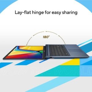 Laptop ASUS Vivobook 15 (X1504VA) | Intel® Core™ i3-1315U Processor , 4GB DDR4 , 512GB M.2 ,  Quiet Blue | 13th Generation