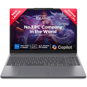 Laptop Lenovo IdeaPad Slim 3, 13th Gen Intel Core i7-13620H, 16GB DDR5, 512GB SSD, 15.3" WUXGA 300 Nits, Ar/En Keyboard, Thin & Light Laptop
